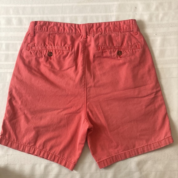 Saddlebred Red Flat Front Chino Shorts Size 32 - Picture 11 of 15